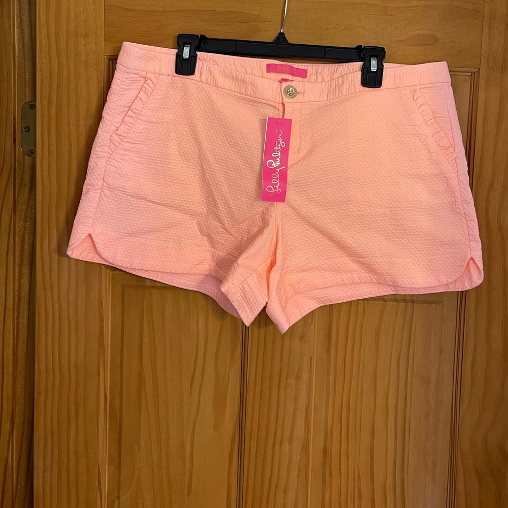 NWT Lilly Pulitzer Adie Ruffle pocket shorts